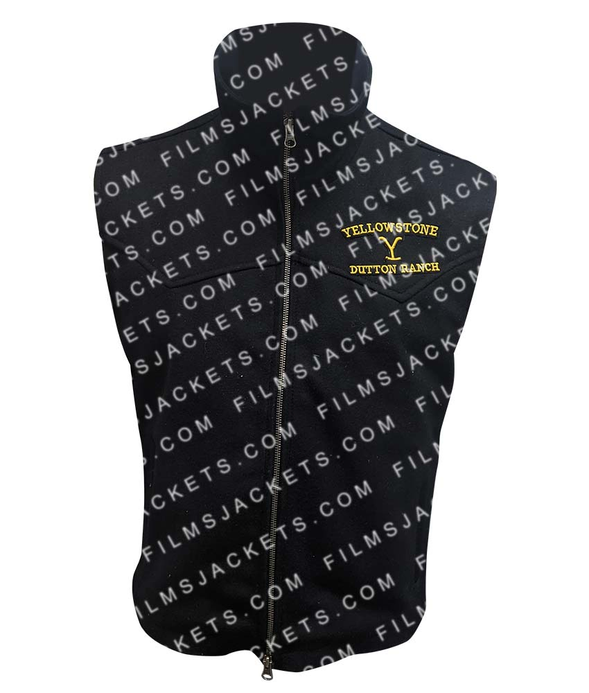 john dutton black vest